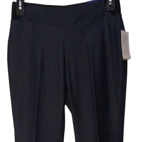 Park Ave - NWT, Blue Ankle Pants W/ Secret Support Stretch Elastic Waist band, - Picture 7 of 7